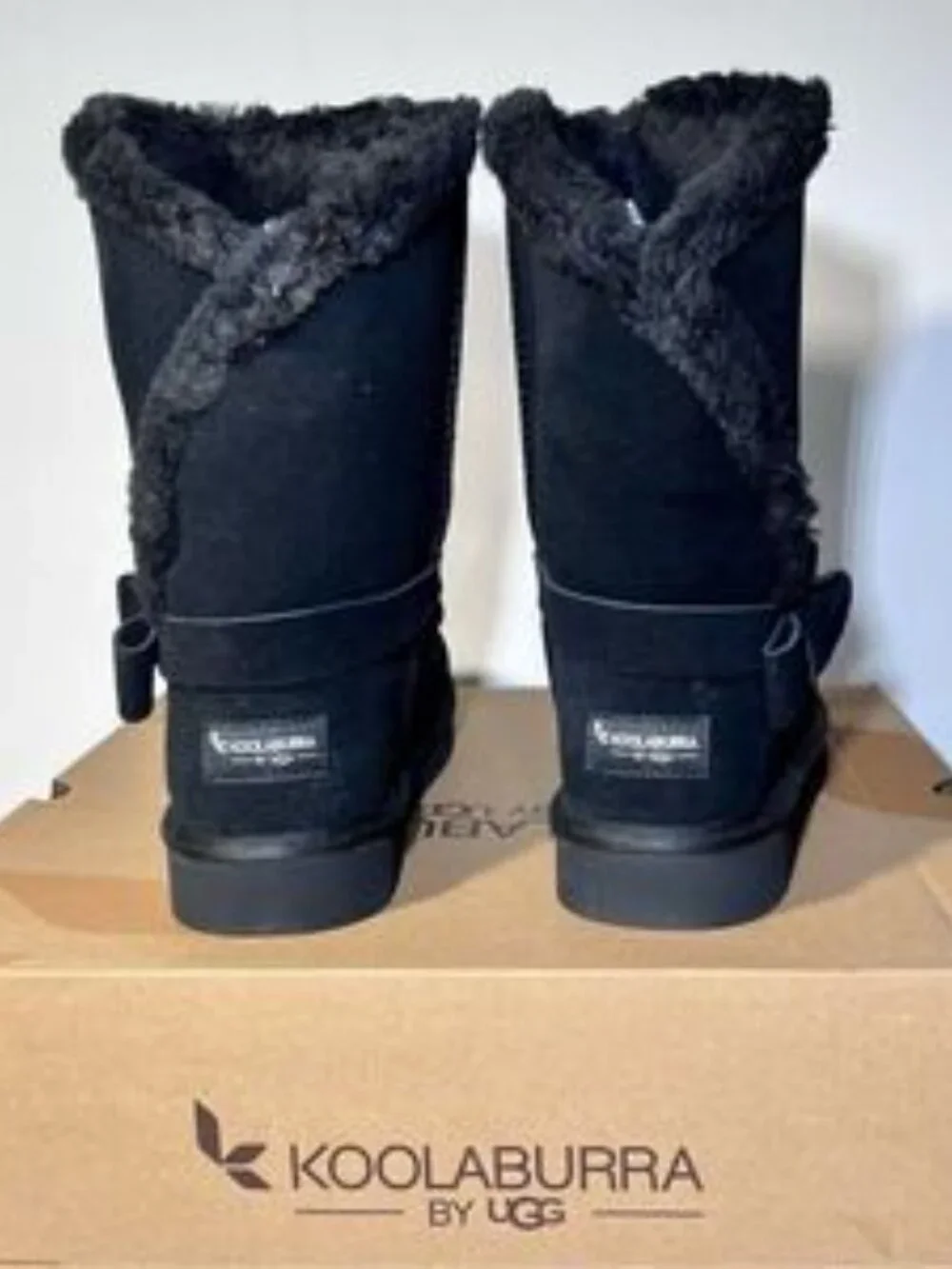 Koolaburra by UGG Arlena Suede Bow Short Boots